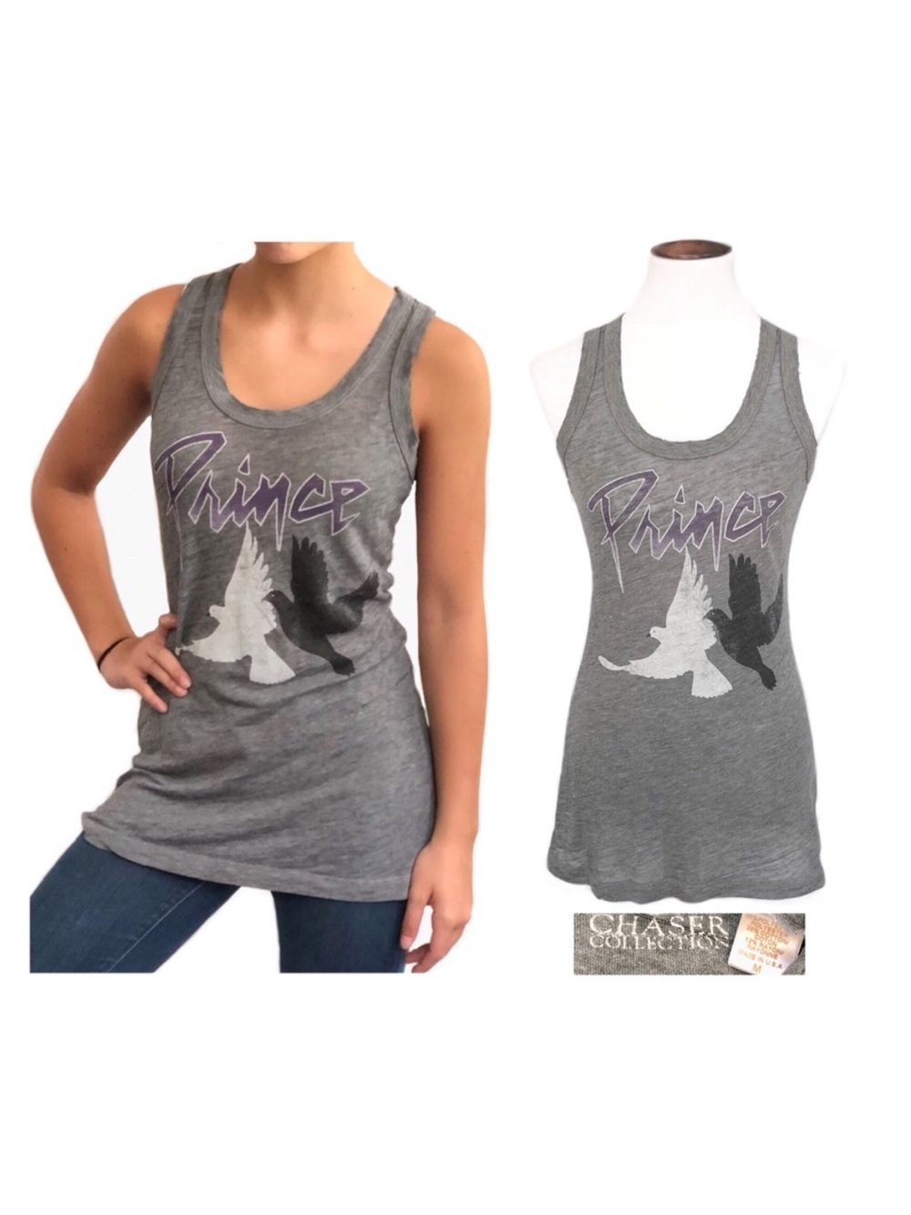 Vintage Chaser LA Prince When Doves Cry tank top